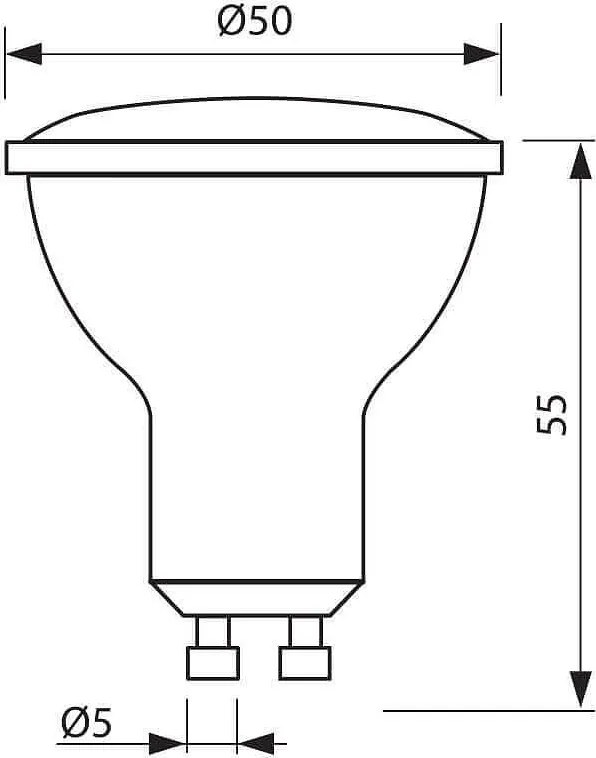 LED крушка VIVALUX VOLUX LED, 7W, GU10, 4000К