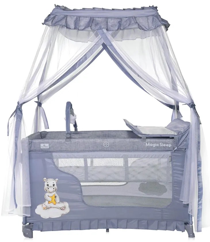 LORELLI Classic Кошара на 2 нива MAGIC SLEEP COOL GREY HIPPO