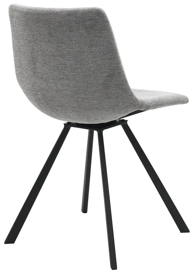 Светлосив трапезен стол Yukon – Unique Furniture