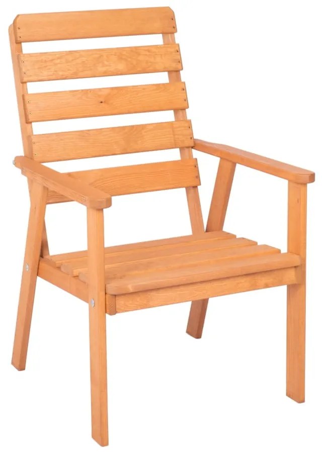 Градински комплект за хранене от масивна дървесина за 4 души Sylva – Rojaplast