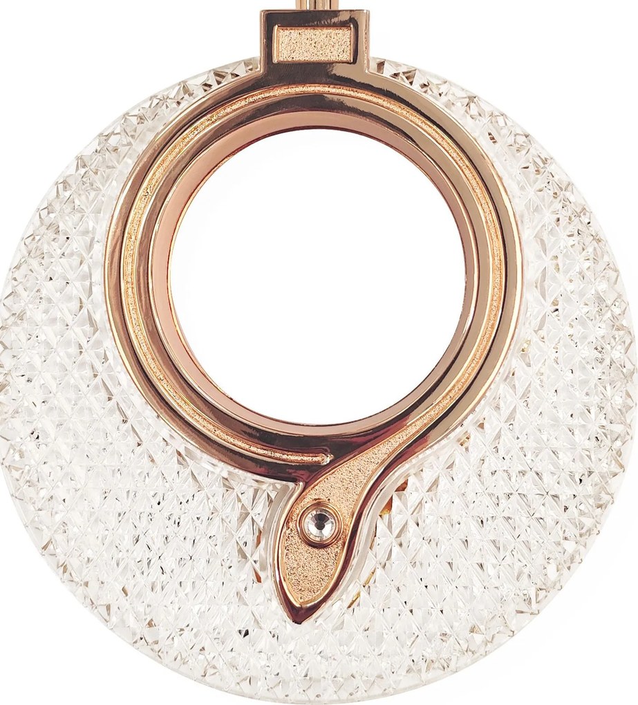 Висяща Кристална Лампа LHJ110-1CP LIGHT ROSE GOLD