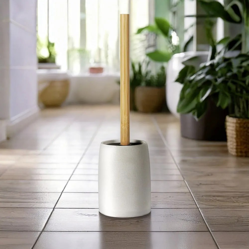 Бяла четка за тоалетна от полиресин Altavalle – Wenko