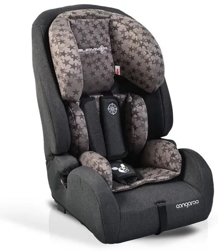 Столче за кола с Isofix 9-36 кг. Survivor CANGAROO - Stars