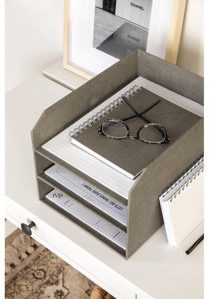 Картонен органайзер за докумнети Trey – Bigso Box of Sweden