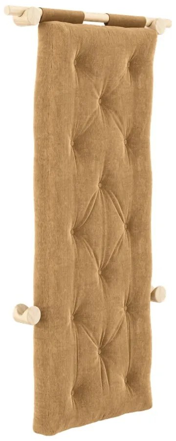 Светлокафяво кресло от рипсено кадифе Hooked – Karup Design