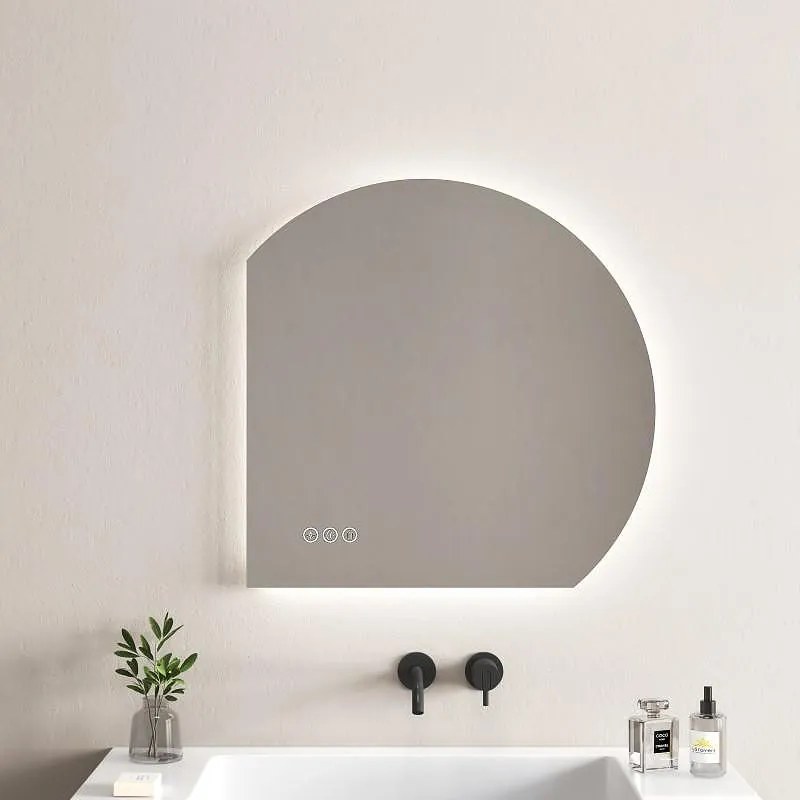 LED огледало с нагревател JULIET 1966, Inter Ceramic, 80х80см