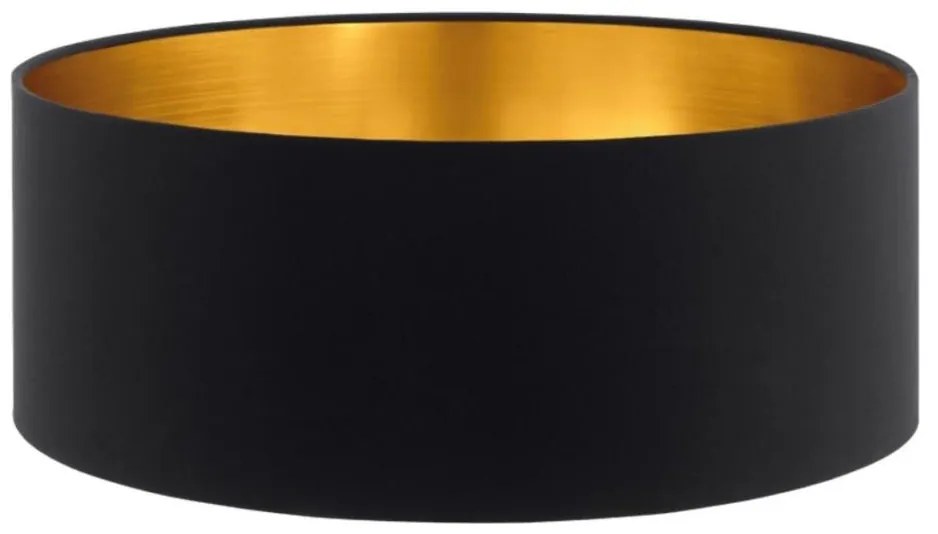 Eglo 32481 - Универсален абажур TUNJA E27 Ø 30 см черен/меден