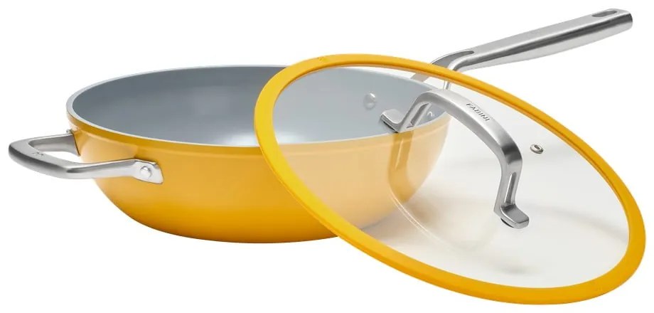 Уок тиган с капак/с керамично покритие ø 28 cm Meda 3.0 – FABINI