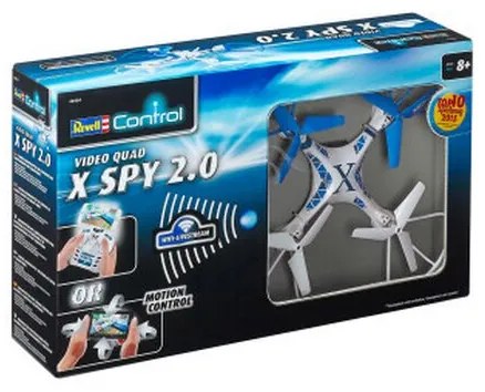 Квадрокоптер X-SPY WiFi Камера - RC управление