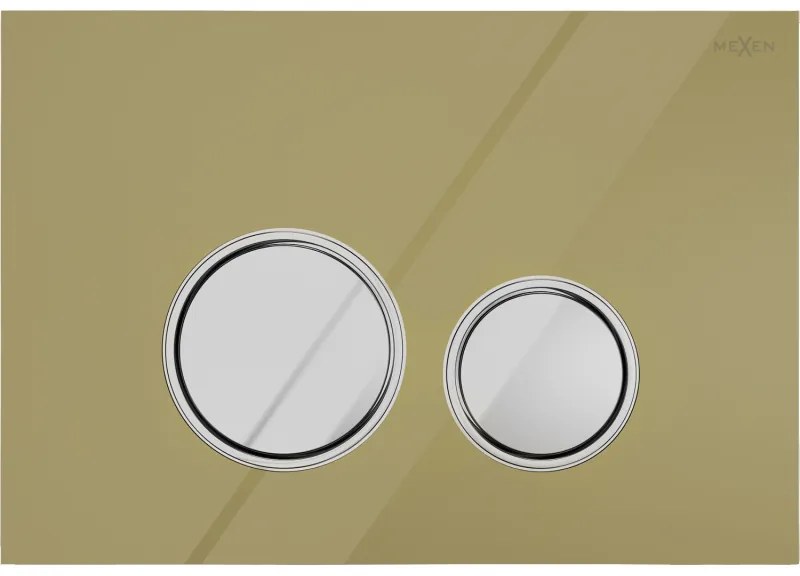 Mexen Fenix 06 бутон за промиване, златен шампанско - 600624