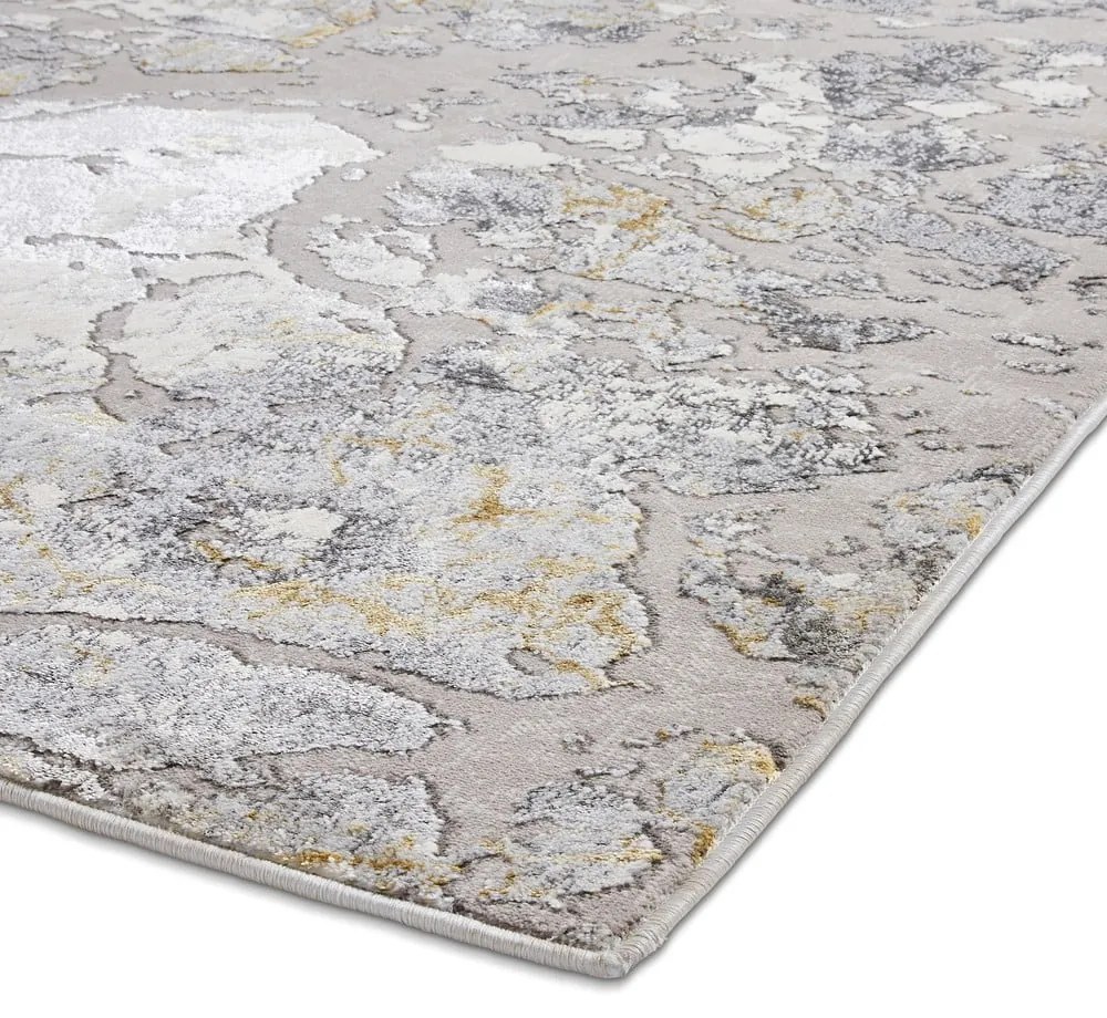 Сив/златист килим 220x160 cm Apollo - Think Rugs
