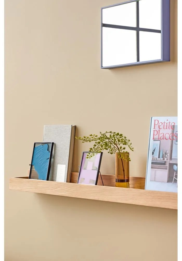 Стенен рафт за снимки от декор от дъб в естествен цвят 120 cm Folk – Hübsch