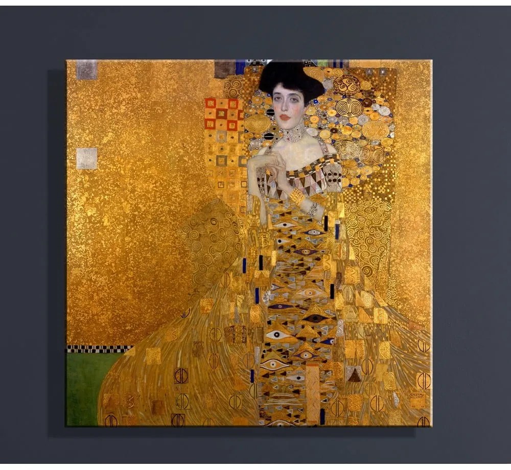 Репродукция на Густав Климт - Бауер I, 60 x 60 cm Adele Bloch-Bauer I - Fedkolor