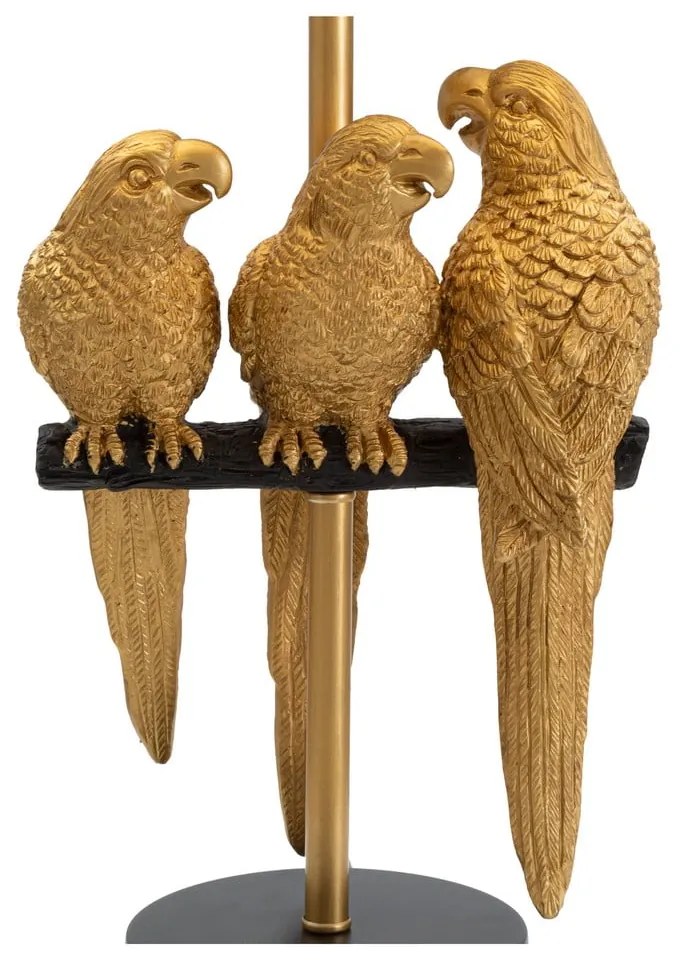 Черна настолна лампа Папагали - Mauro Ferretti