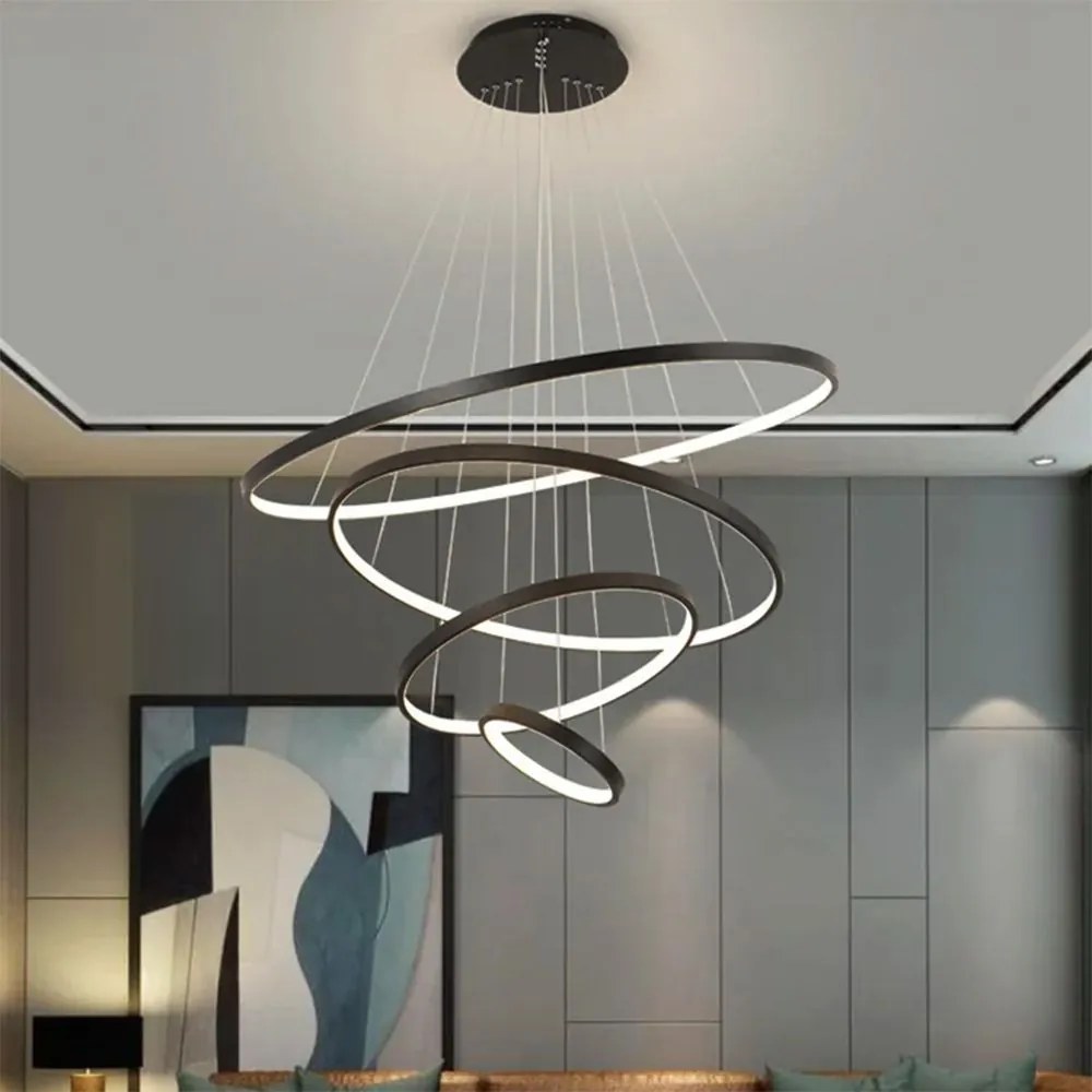 Lampa wisząca LHJ014-CP4 BLACK