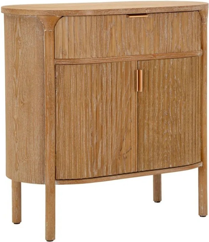 Скрин от масивна ела в естествен цвят 81x82x46 cm Gothenburg – Mauro Ferretti