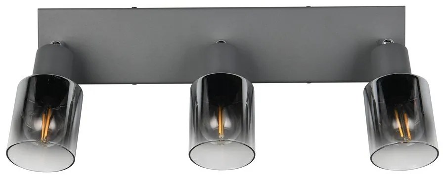 Антрацитен прожектор ø 7 cm Cadiz – Reality