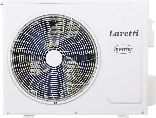 Инверторен климатик Laretti LR-09WF Gold Line, 9000 BTU, 25 м2, Обезвлажняване, Wi-Fi, R-32, Бял