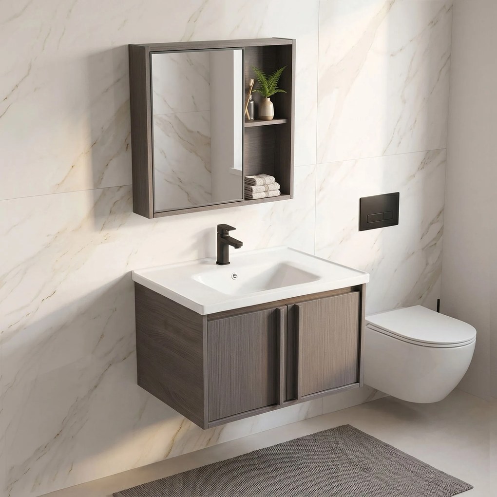 Комплект мебели за баня с мивка Gama T25023 KJM 60CM