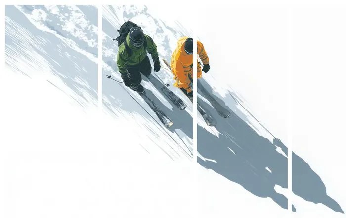 Картини от 5 části – Зимно ски приключение