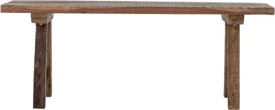 Градинска пейка от масивно дърво в естествен цвят Brosse – Bloomingville
