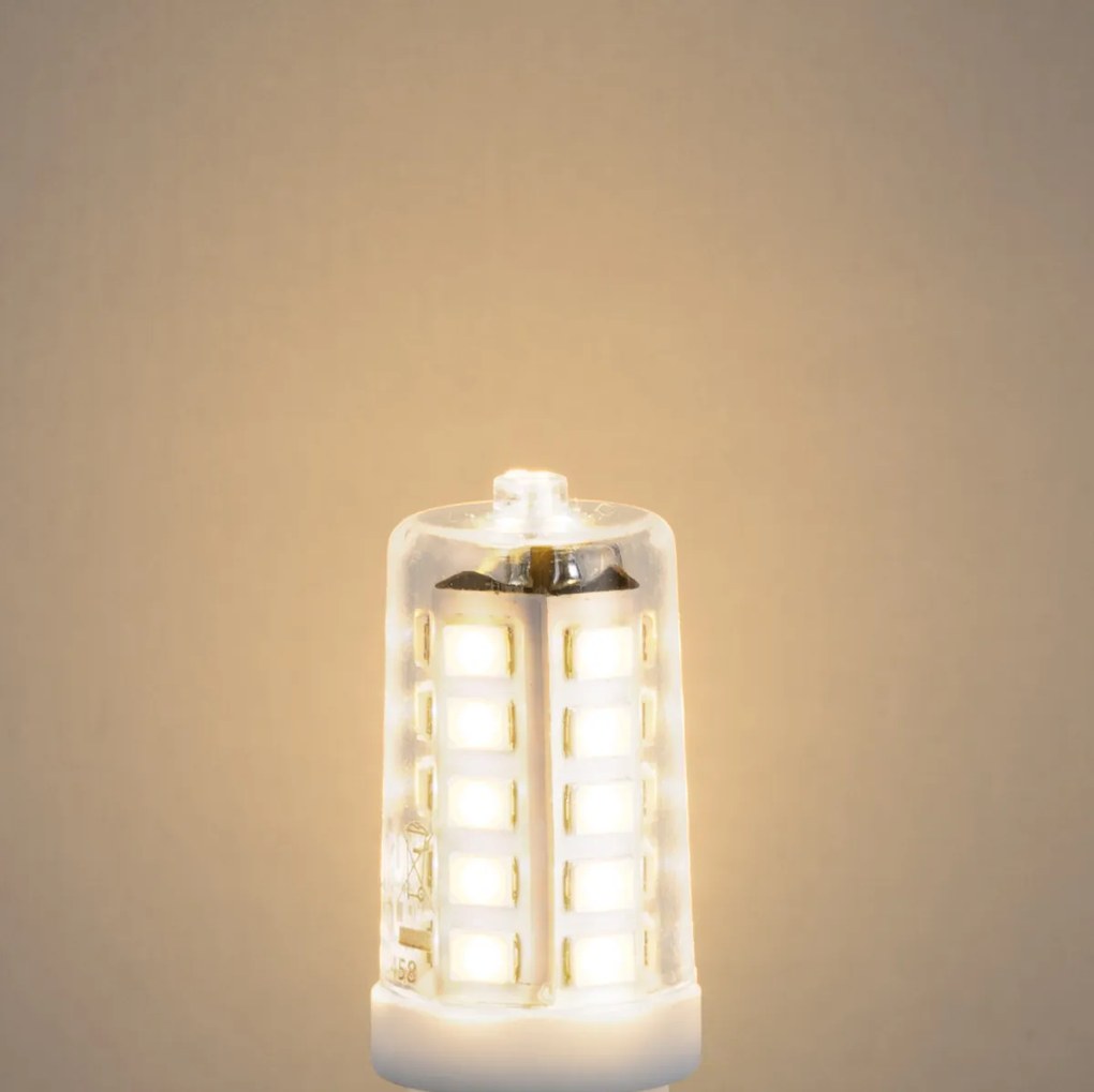Комплект от 5 G9 димируеми LED крушки 1.2W 100 lm 2700K