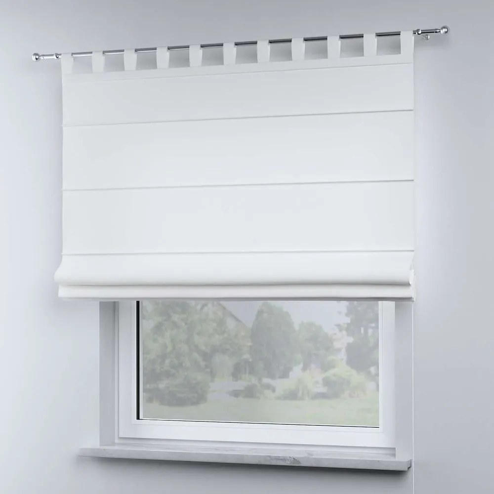 Бяла римска щора 170x160 cm Happiness - Yellow Tipi