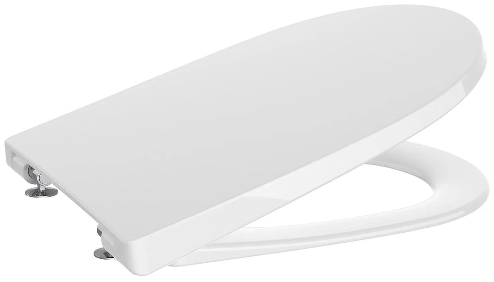 Седалка и капак, Roca, A801E12001 за тоалетна чиния, със забавено падане