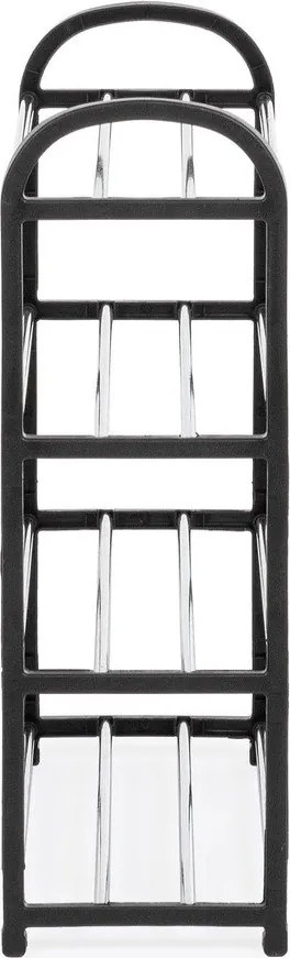Черен пластмасов стелаж за обувки 50,5x57x19 cm Hallfrid – Yes Everyday
