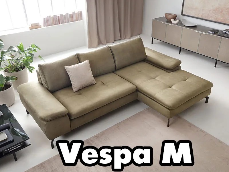 разтегетелен ъглов диван VESPA (три размера)