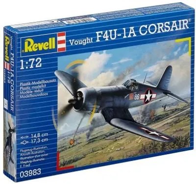 Revell - Сглобяем модел - Самолет F4U - 1D Корсар