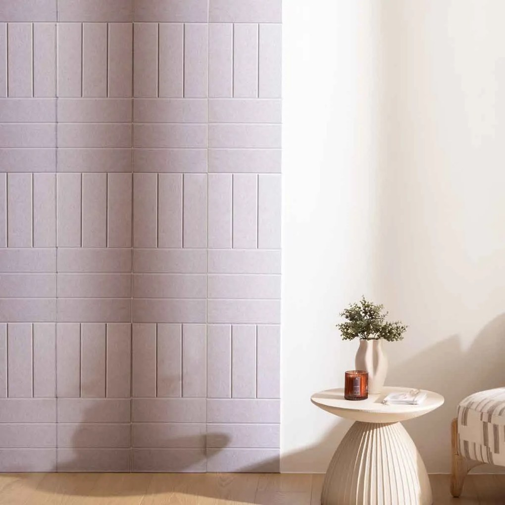 Комплект декоративен панел atmosphera Juego, 30x30 cm, 4 бр, Филц