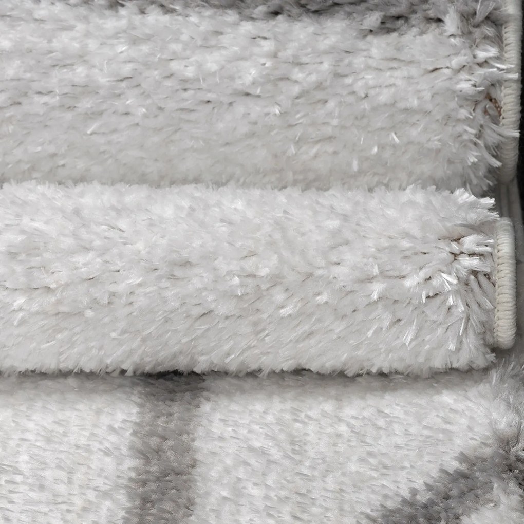 Килим за антре (80 x 150) Puffy 7750 Бял
Сив