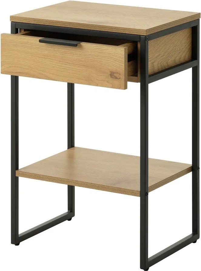 Странична масичка от декор от дъб 30x40 cm Cesura – Unique Furniture