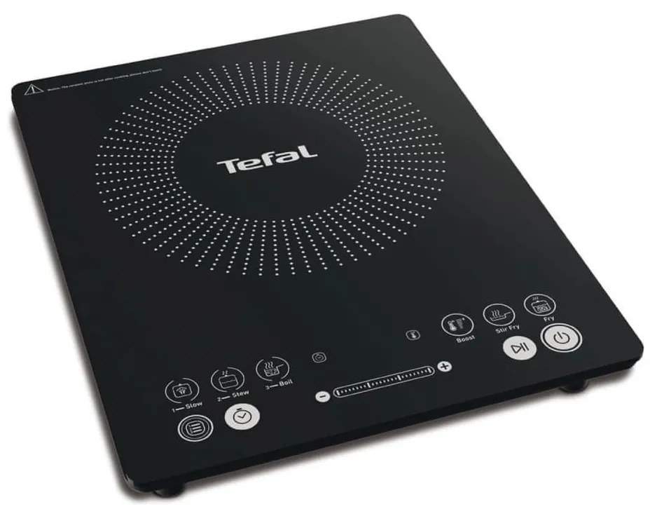 Tefal - Индукционна печка EVERYDAY SLIM 2100W/230V черен