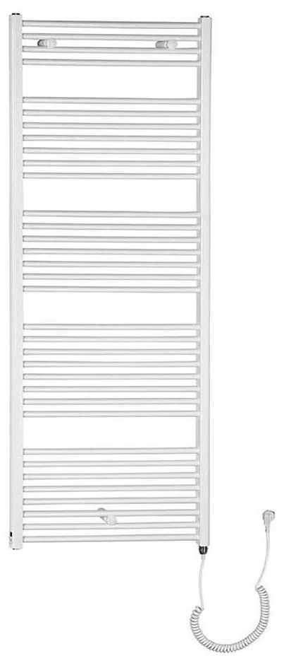 Aqualine - Електрическо оборудване за баня радиатор DIRECT-E 800W/230V 168 см бял