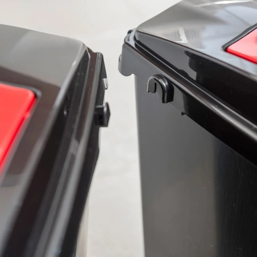 Синьо-черен капак на контейнер - Addis