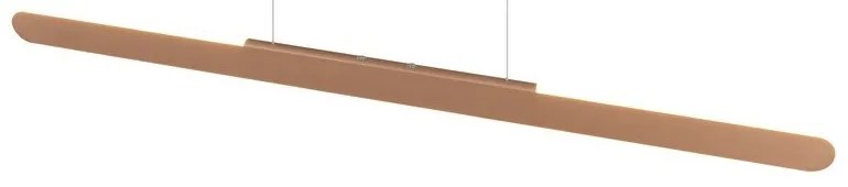 Кафяво LED висящо осветително тяло Helios - Trio