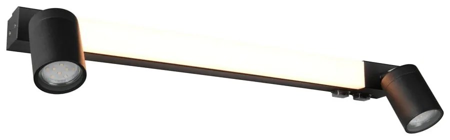 Матово черно LED стенна лампа Enrico – Trio