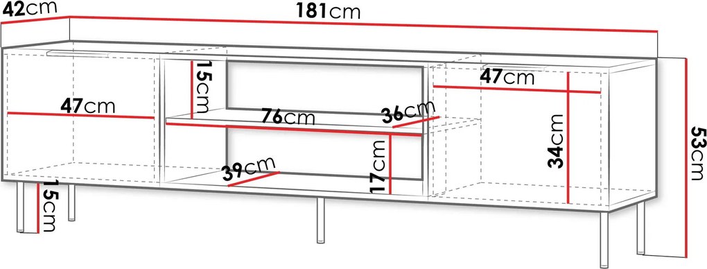 ТВ шкаф Almera I