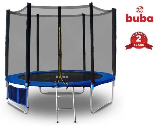 Детски батут Buba 10FT (305 см) с мрежа и стълба