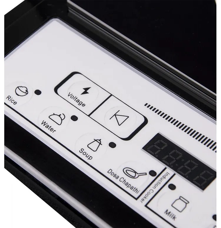 ЕЛ. КОТЛОН SAPIR SP-1445-QG 2000W,единичен,черна кер., плоча,индукционен