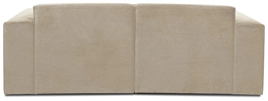 Бежов велурен диван 202 cm Sting - Scandic