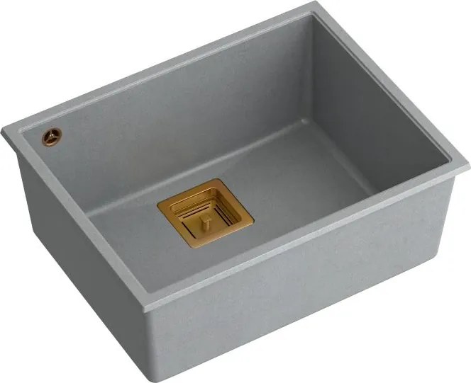 гранитна мивка DAVID 50 Grey Metallic