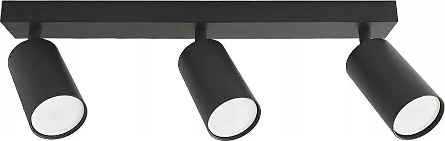 Точково осветително тяло ANGIE 3xGU10/35W/230V черно