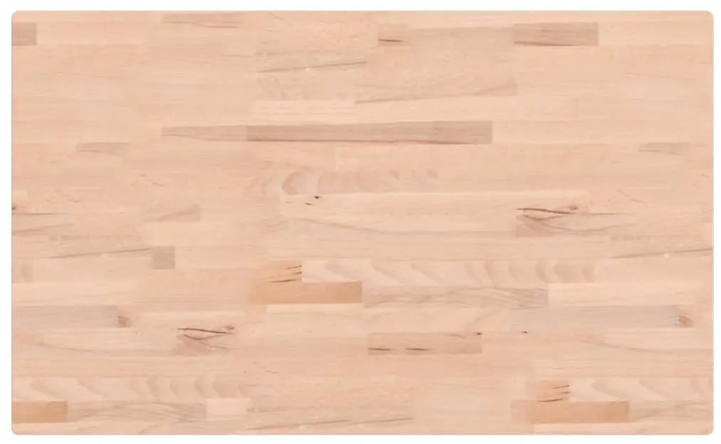 3188885 vidaXL Плот за маса 100x60x2,5 см правоъгълен масивен бук