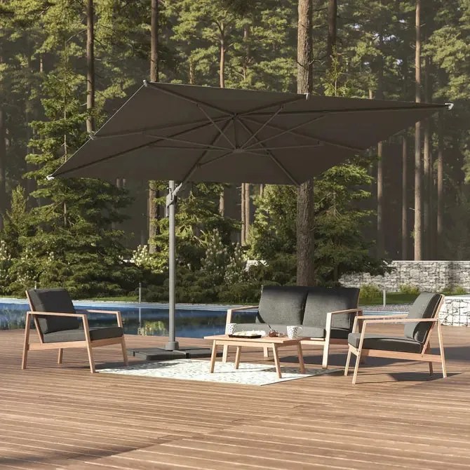 Тежест за страничен чадър Hesperide Stacio – стабилна и устойчива основа за чадър - Глина / 25 kg