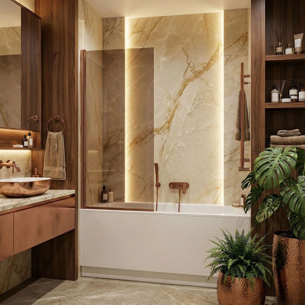 Параван Rea Elegant Brush Copper 70