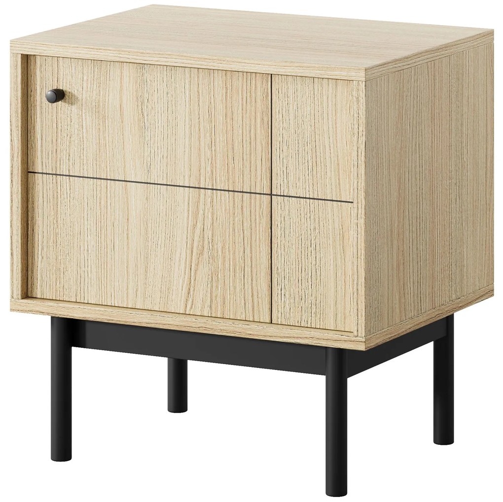 Нощно шкафче Bliss - дъб