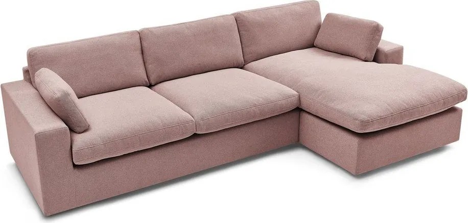 Розов ъглов диван Belair – Bobochic Paris